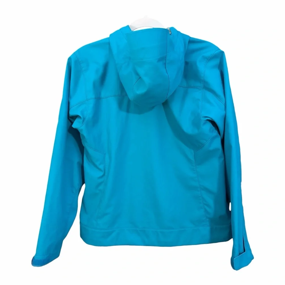 Outdoor Research Women’s Fleece Lined‎ Softshell Hooded Jacket Blue Size Medium